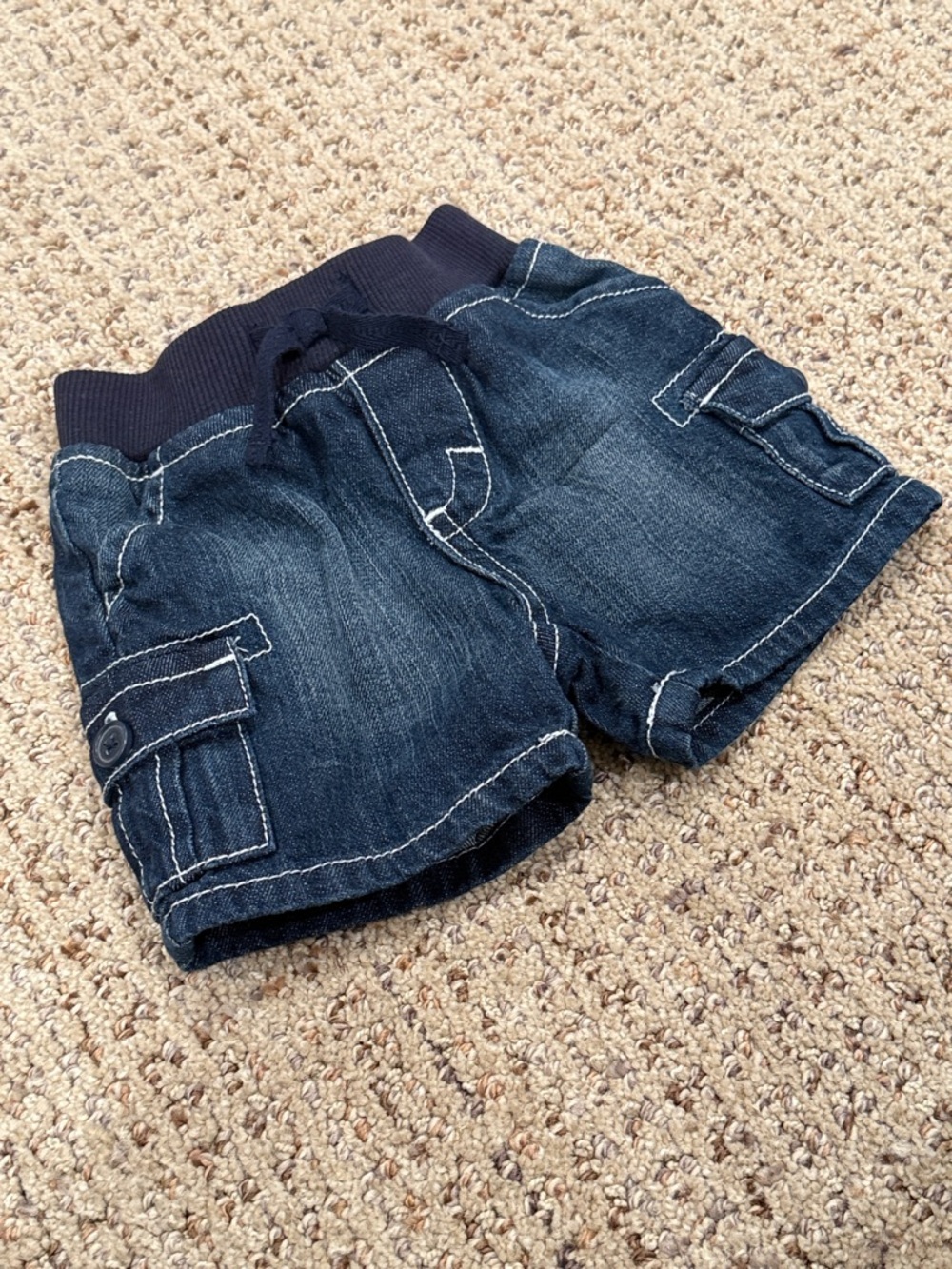 💥SALE 10/$20💥 Gymboree Navy Denim Cargo Shorts